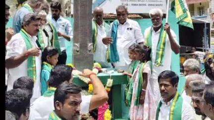 உடுமலைபேட்டை: வெங்கட கிருஷ்ணா சாலையில் துப்பாக்கிச்சூட்டில் உயிர் இழந்த விவசாயிகளின் 46வது நினைவு தினம் அனுசரிக்கப்பட்டது