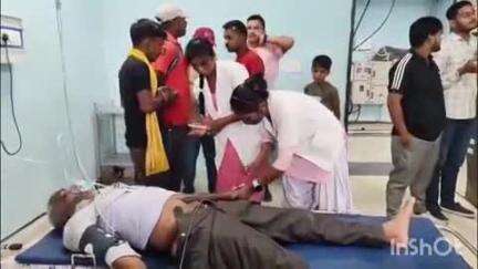 आरा: आरा-मोहनिया नेशनल हाईवे पर जगदीशपुर थाना क्षेत्र के दुलौर गांव के समीप दो बाइक की आपसी भिड़ंत हुई