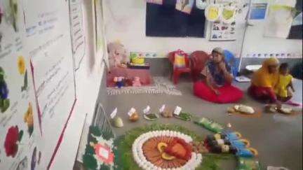 কালনা ১: কেন্দ্রীয় সরকারের সু পোষণ প্রকল্পে কালনার দুটি অঙ্গনারী কেন্দ্রে পরিদর্শনে এলেন কেন্দ্রীয় প্রতিনিধি