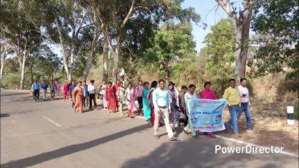 तामिया: तामिया में जल गंगा संवर्धन अभियान के तहत जन अभियान परिषद ने निकाली जागरूकता रैली