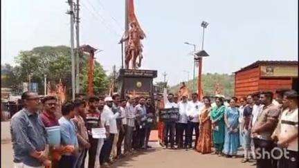पोलादपूर: पोलादपूरमध्ये पहलगमा हल्ल्याच्या निषेधार्थ पाकिस्तान ध्वजदहन व भावपूर्ण श्रद्धांजली