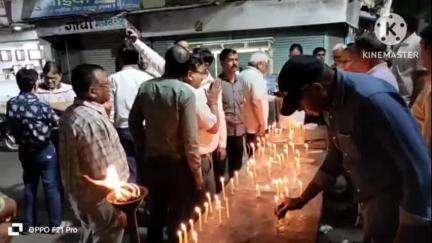 नीमच: पहलगाम आतंकवादी हमले में शहीदों को नीमच में श्रद्धांजलि, भारत विकास परिषद के कार्यकर्ताओं ने दी श्रद्धांजलि