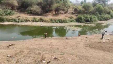 मनोरा: नगरपंचायत प्रशासनाकडून अरुणावती नदीची साफसफाई