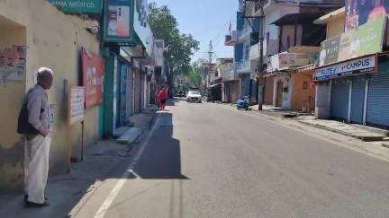 गगरेट: पहलगाम में आतंकी हमले के विरोध में गगरेट बाजार हुआ बंद