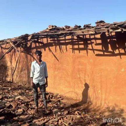 घाटोल: डुंगरीया गांव में तीन मकानों में लगी आग से हुए नुकसान को लेकर बनाया गया मौका पंचनामा