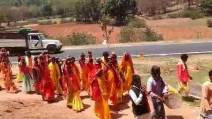 डुमरी: खेतली में ब्रह्म देवता के पास कलश यात्रा, अखंड हरीकीर्तन और प्राणप्रतिष्ठा कार्यक्रम शुरू