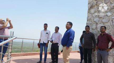 खूंटी: डोम्बारी बुरु में पर्यटन विकास के लिए राज्य स्तरीय पर्यटन सलाहकार दल का दौरा