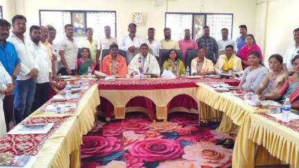 ಕೂಡ್ಲಿಗಿ: ಪಟ್ಟಣ ಪಂಚಾಯಿತಿ ಕಚೇರಿ ಸಭಾಂಗಣದಲ್ಲಿ ಸಾಮಾನ್ಯ ಸಭೆ