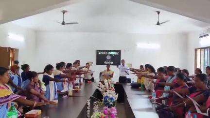 गोइलकेरा: गोइलकेरा प्रखंड कार्यालय में मनाया गया राष्ट्रीय पंचायती राज दिवस