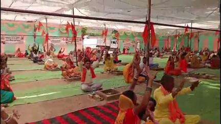 बसना: खल्लारी में आयोजित 51 कुण्डीय वैदिक महायज्ञ का हुआ समापन