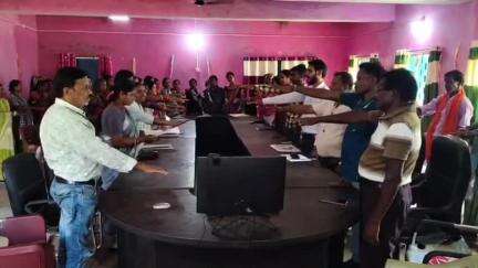 नोआमुंडी: कोटगढ़ पंचायत भवन में राष्ट्रीय पंचायती राज दिवस समारोह का किया गया आयोजन
