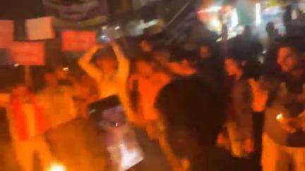 नूह: पहलगाम आतंकी हमले के विरोध में पिनगवां के ग्रामीणों ने लगाए 'पाकिस्तान मुर्दाबाद' के नारे