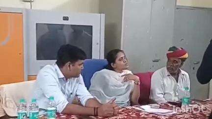 मेड़ता: कात्यासनी गांव में मेड़ता उपखंड अधिकारी ने लगाई रात्रि चौपाल, ग्रामीणों की सुनी समस्याएं