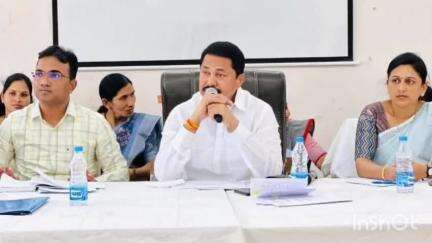 साकोली: तहसील कार्यालयात आमदार नाना पटोले यांच्या अध्यक्षतेखाली पाणीटंचाई आढावा सभा पार पडली