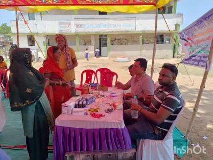 चंदवारा: दामोदर घाटी निगम कोडरमा ताप विद्युत केंद्र ने स्वास्थ्य और लू से बचाव के लिए शिविर आयोजित किया