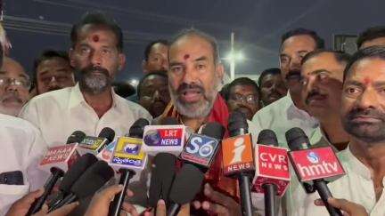 వేములవాడ: ఉగ్రదాడిని ముక్త కంఠంతో ఖండిస్తున్నాం:ప్రభుత్వ విప్,ఎమ్మెల్యే ఆది శ్రీనివాస్