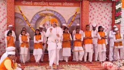 राहुरी: वाबळे कुटुंबियांची साईबाबांप्रती असलेली श्रद्धा वाखाडण्याजोगी-:महंत उद्धव महाराज मंडलिक