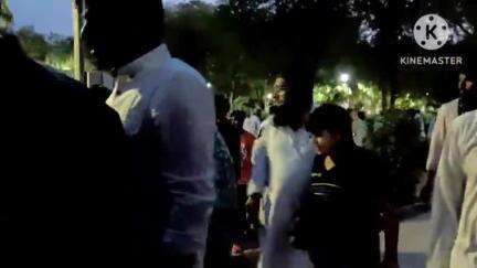 दौसा: कश्मीर की आतंकी घटना के विरोध में जिला कांग्रेस कमेटी ने शहर के नेहरू पार्क में आयोजित किया कार्यक्रम