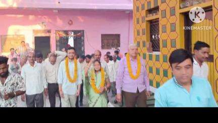 शाढ़ौरा: यूपीएससी में 202वीं रैंक हासिल करने वाले नगर के भांजे आशीष रधुंवशी का भव्य स्वागत