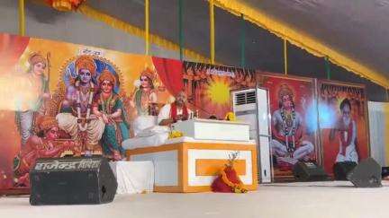 चौरई: लोनी के राम जानकी मंदिर में चल रही कुलदीप जी महाराज की कथा में हुई महा आरती