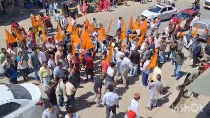 पधर: पधर में पहलगाम आतंकी हमले के विरोध में बंद, शोक सभा में दी गई श्रद्धांजलि