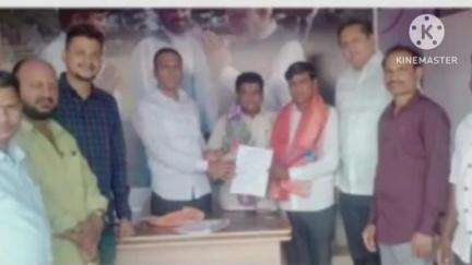 सिन्नर: भाजप तालुकाध्यक्षपदी दळवी यांची फेरनिवड