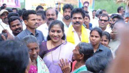 పందూరు బ్రిడ్జి పనులకు శంకుస్థాపన చేసిన హోం మంత్రి వంగలపూడి అనిత