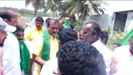 పాలకొల్లు: మండలంలో మన రైతు, మన రామానాయుడు కార్యక్రమంలో కోటి రూపాయల విలువైన అభివృద్ధి పనులకు శంకుస్థాపన చేసిన మంత్రి నిమ్మల