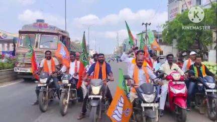 సత్తుపల్లి: ఉగ్రవాదుల దాడులను నిరసిస్తూ బిజెపి ఆధ్వర్యంలో సత్తుపల్లి బంద్