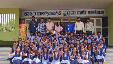 ಪಾವಗಡ: ಪಟ್ಟಣದ ಎಸ್.ಎಸ್.ಕೆ ಪ್ರಥಮ ದರ್ಜೆ ಕಾಲೇಜಿನಲ್ಲಿ ಕ್ಯಾಂಪಸ್ ಸೆಲೆಕ್ಷನ್ 17 ಜನ ವಿದ್ಯಾರ್ಥಿಗಳು ಆಯ್ಕೆ