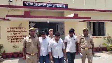 मार्टिनगंज: दीदारगंज पुलिस ने शादी में जयमाल के समय अवैध असलहे से फायरिंग करने वाले 3 अभियुक्तों को किया गिरफ्तार
