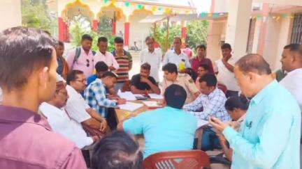 पंडौल: पंडौल थाना परिसर में थाना दिवस का किया गया आयोजन