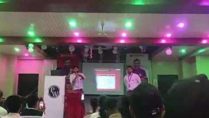 आज कुबेर होटल में प अप का महोत्सव रखा गया जिसमें पटना से आए थे लोग बच्चों का भविष्य के लिए