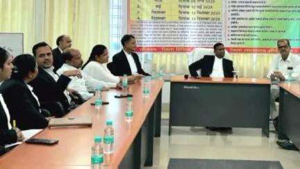 सिहावल: नेशनल लोक अदालत को लेकर जिला न्यायालय में बैठक हुई