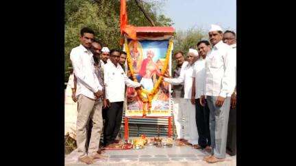 महागाव: तालुक्यात हिवरा संगम येथील संत शिरोमणी चौक, गंगाईनगर येथे संत शिरोमणी गोरोबा काका यांची ७०८ वि पुण्यतिथी साजरी