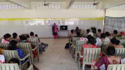 માણાવદર: જુનાગઢ જીલ્લાના માણાવદર તાલુકામાં પોષણ સંગમ કાર્યક્રમ અંતર્ગત તાલીમનું આયોજન કરવામાં આવેલ.