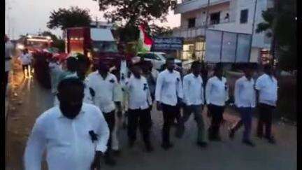 కొండపి: సింగరాయకొండ మండల కేంద్రంలో జనసేన పార్టీ ఆధ్వర్యంలో ఉగ్రదాడిని నిరసిస్తూ నిరసన ర్యాలీ
