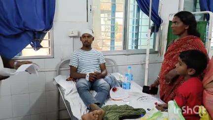 जमुई: गोपालपुर में 6 बीघा जमीन विवाद में सगे चाचा ने भतीजे पर तेज धार लोहे के खंती से किया हमला, भतीजा सदर अस्पताल में भर्ती