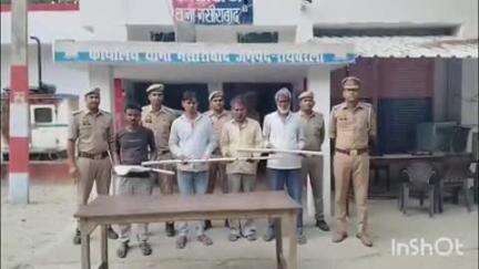 सलोन: नसीराबाद पुलिस ने मारपीट के मामले में चार वांछित अभियुक्तों को गिरफ्तार कर न्यायिक अभिरक्षा में भेजा
