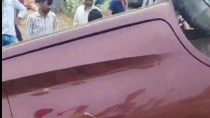 नूह: दिल्ली-मुंबई एक्सप्रेसवे पर नाहारिका गांव के पास कार पलटने से एक महिला की मौत