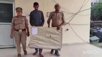 रायबरेली: मिल एरिया थाने की पुलिस ने चोरी के वांछित अभियुक्त को चोरी के सामान के साथ थाना क्षेत्र से किया गिरफ्तार