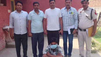 हिसार: हांसी पुलिस ने अवैध हथियार के साथ एक युवक को किया गिरफ्तार, एक देशी कट्टा और जिंदा कारतूस बरामद