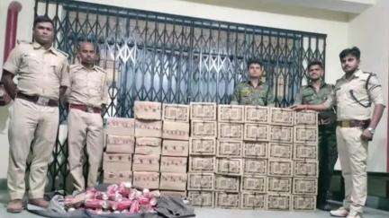 अकबरपुर: नोनाई गांव के समीप उत्पाद टीम ने एक टाटा सूमो वाहन से भारी मात्रा में केन वियर किया बरामद, कारोबारी फरार