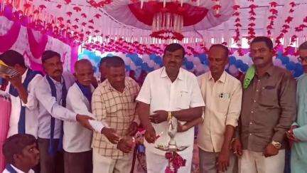 ಪಾವಗಡ: ದೇವರಬೆಟ್ಟ ಗ್ರಾಮದಲ್ಲಿ ಅಂಬೇಡ್ಕರ್ ಜಯಂತಿ ಆಚರಣೆ, ಮಾಜಿ ಶಾಸಕ ಕೆ.ಎಂ ತಿಮ್ಮರಾಯಪ್ಪ ಭಾಗಿ