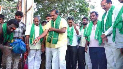 పాలకొల్లు: పాలకొల్లులోని పలు గ్రామాల్లో అభివృద్ధి పనులకు శంకుస్థాపన చేసిన మంత్రి రామానాయుడు