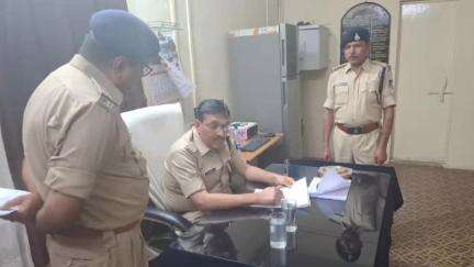 निवाली: एसपी ने खेतिया थाने का वार्षिक निरीक्षण किया, उत्कृष्ट कार्य करने वालों को पुरस्कृत किया