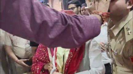अम्ब: राज्यपाल शिव प्रताप शुक्ल ने चिंतपूर्णी मंदिर में माथा टेका और पूजा-अर्चना की