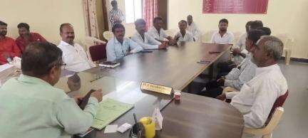 ಶೋರಾಪುರ: ಮೇ. 2ರಂದು ಜಗದ್ಗುರು ಶಂಕರಾಚಾರ್ಯ ಜಯಂತಿ ಆಚರಣೆ, ತಹಶೀಲ್ದಾರ್ ಕಚೇರಿಯಲ್ಲಿ ಪೂರ್ವಭಾವಿ ಸಭೆ