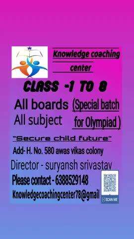 #best coaching in basti 
#knowledgecoachingcenter78#gmail.com