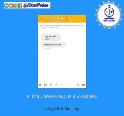 #सीकर
Beware of scammers
डायल करे 1930
#cyberAwareness 
#TeamSikarPolice